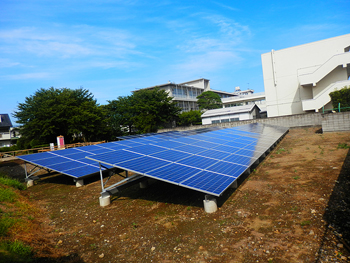 群馬県館林市 野立ての太陽光発電を設置